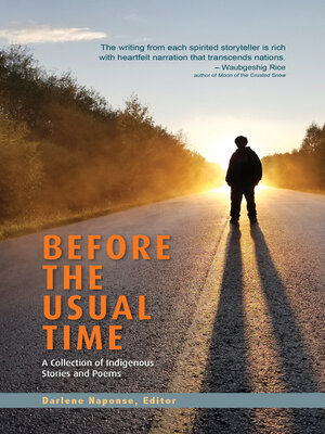 cover image of Before the Usual Time